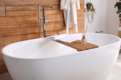 Spa-Style Bath Area